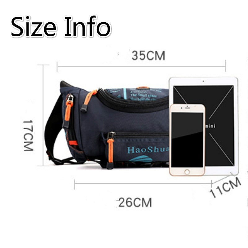 BowLift | Waterproof Oxford Style Stash Waist Bag