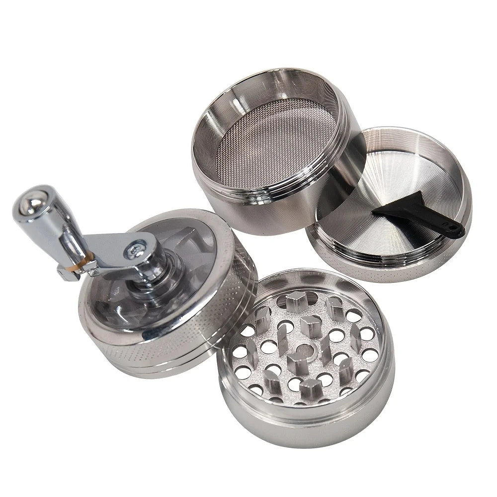 Karnz | Nut and Hard Spice Mill - Hand tool for grinding nutmeg, ginger, rock salt, and peppercorns