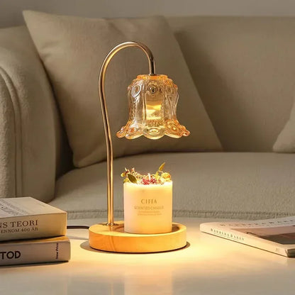 Skanto | Flower-Shaped Warm Audience Candle Warmer Lamp