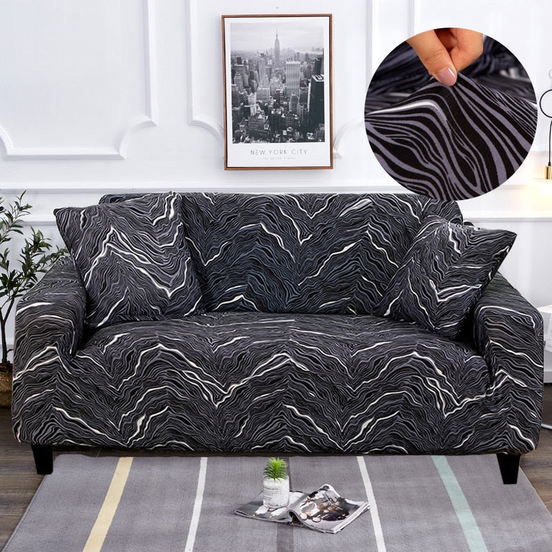 Modern non-slip colorful elastic sofa cover | Brehn