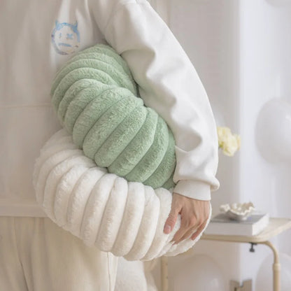 Fluffy Pastel Pumpkin Cushion | Bowlift