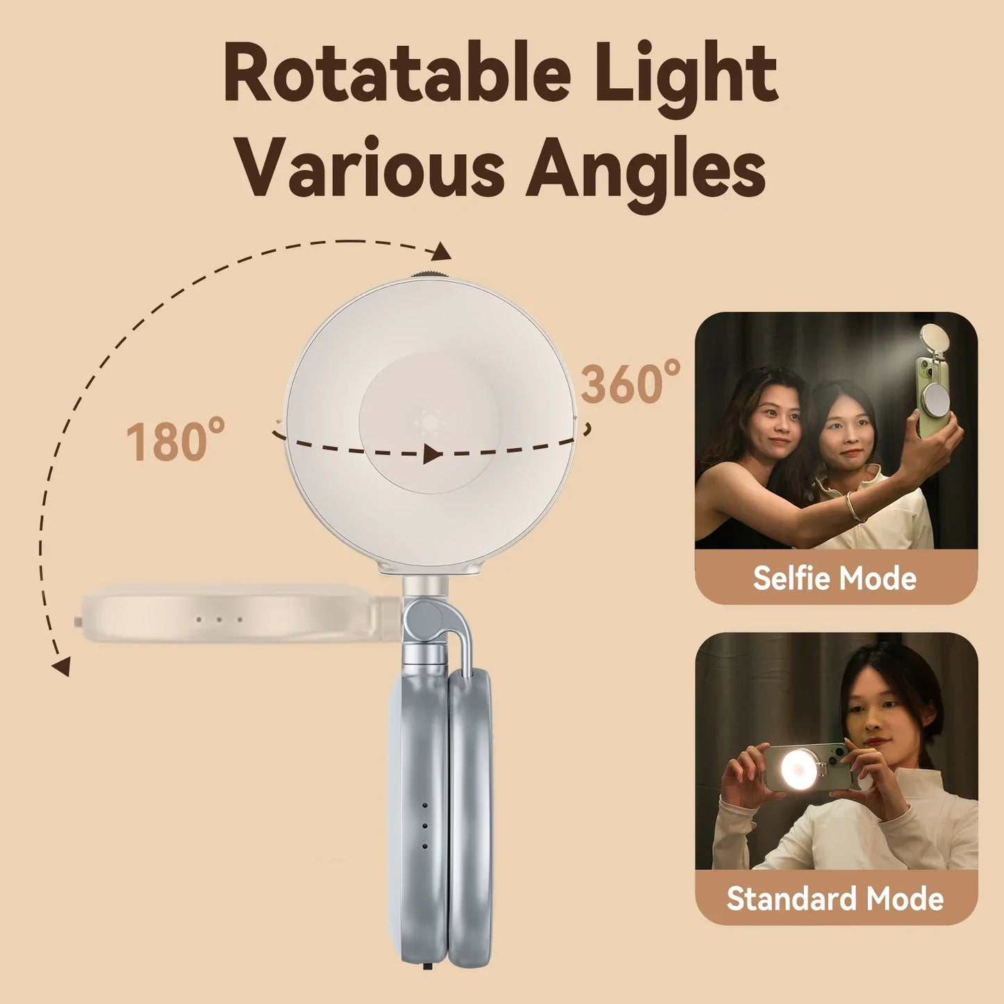 BowLift | Magsafe Adjustable Selfie Fill Light