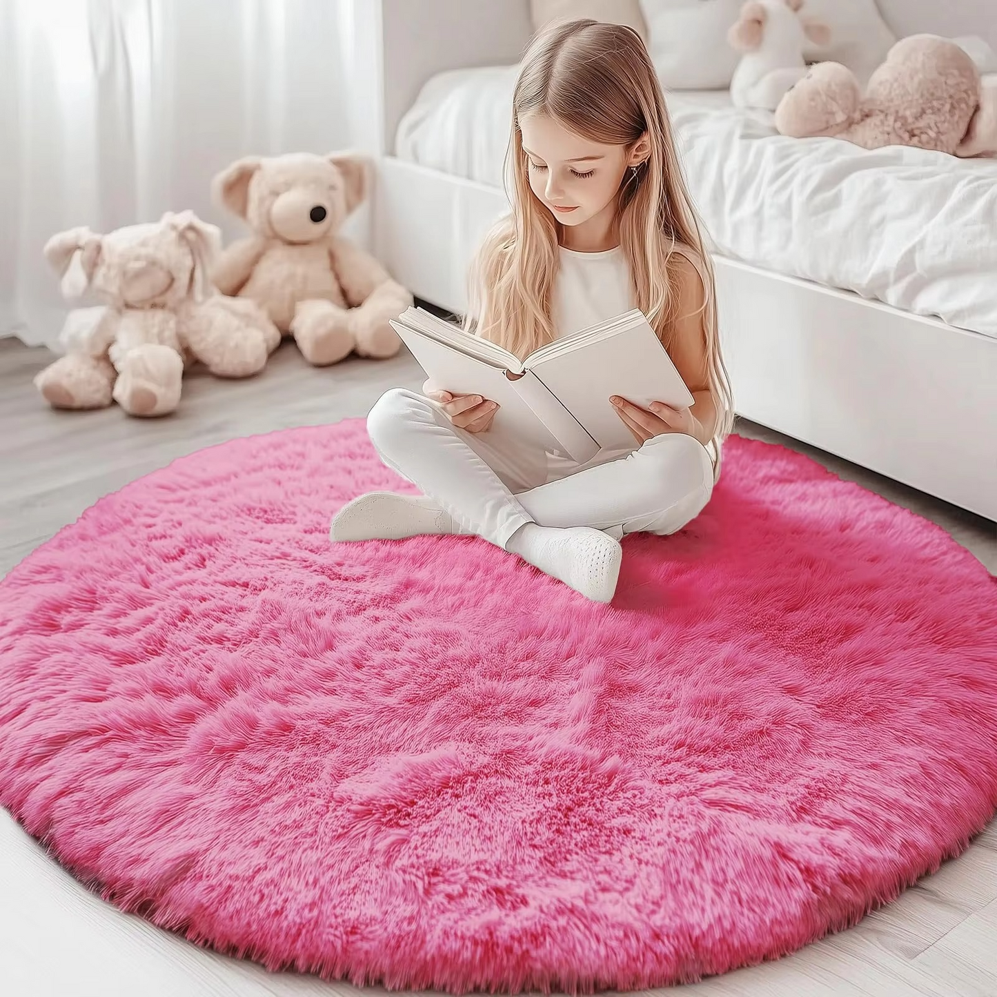 Frendorf | Round Shag Rug 150 cm