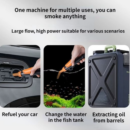 BowLift | Portable Battery-Powered Oil Transfer Pump with Flexible Hose