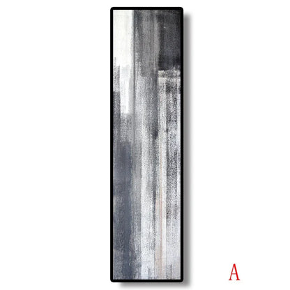 Urban Gray Abstract Wall Art Fine Art Canvas Prints Vertical Horizontal Format Pictures For Modern Living Room Bedroom Home Office Decor | Bowlift