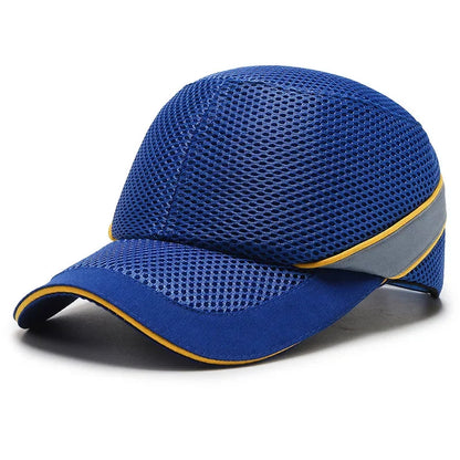 Kalsten | Red Safety Bump Cap - Helmet with hard ABS inner core for head protection at home, work, and factory