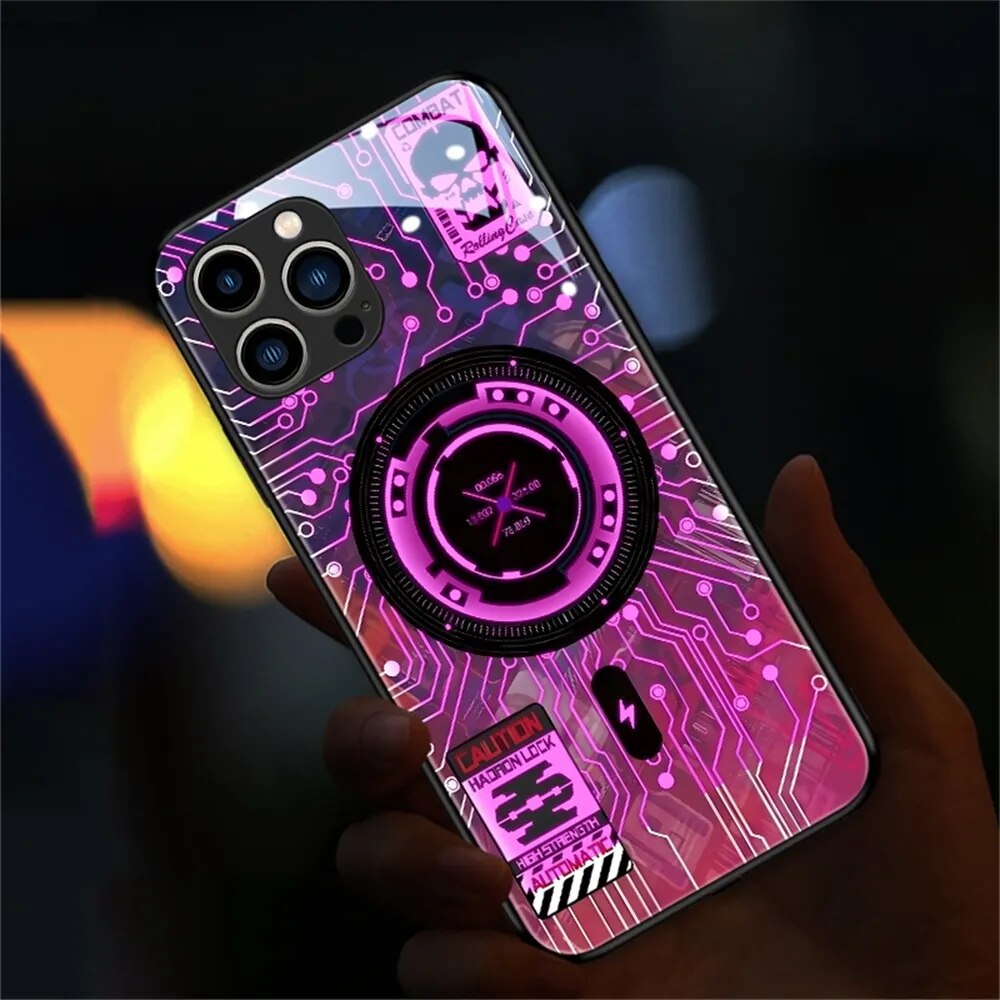 Skanto | Mobil Armor Light-Up Illuminated Phone Case