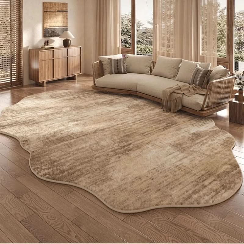 Skanto | Irregular Plush Washable Rug for Bedroom and Living Room