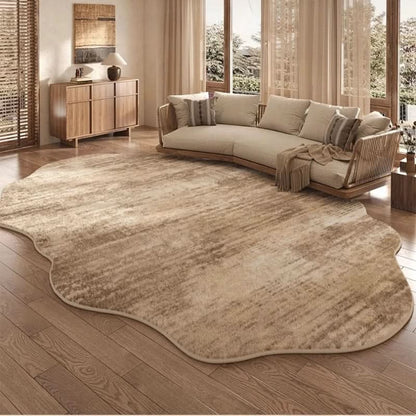 Skanto | Irregular Plush Washable Rug for Bedroom and Living Room