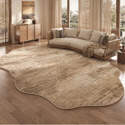 BowLift | Irregular Plush Rug Light Luxury Washable for Bedroom and Living Room