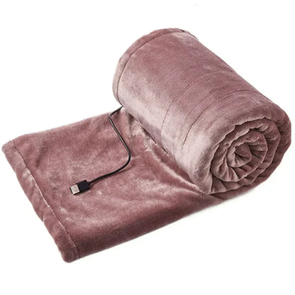 Skanto | HeatEase USB Heated Blanket – Portable Warm Throw with 3 Heat Levels