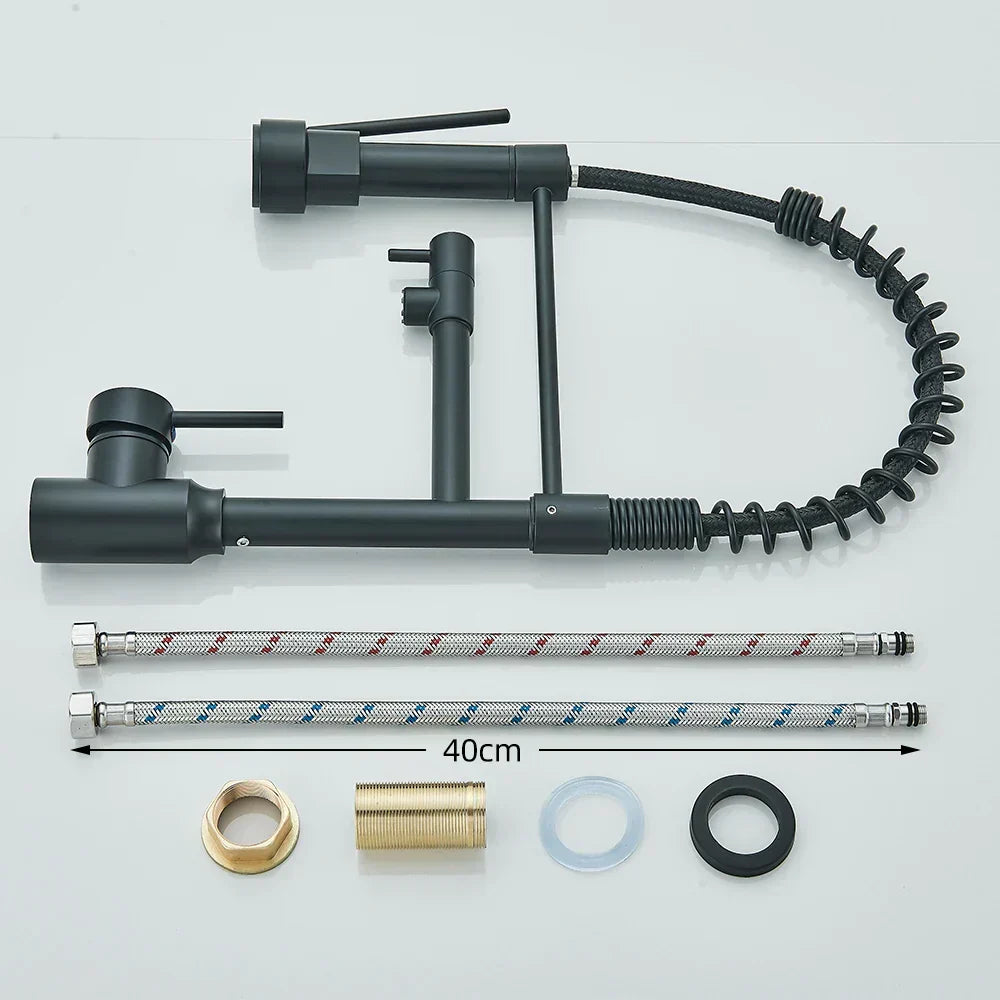HydroFlex – Modern Kitchen Faucet with Dual Spray Skanto