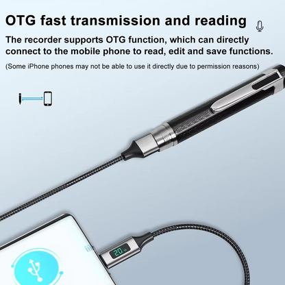 Skanto | Portable Digital Voice Recorder and MP3 Player with High-Quality Audio, Multiple Storage Options