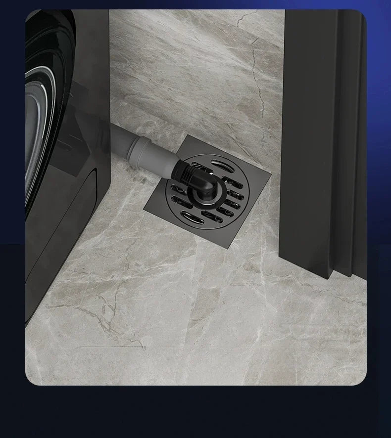 AquaShield Square Stainless Steel Floor Drain Bowlift