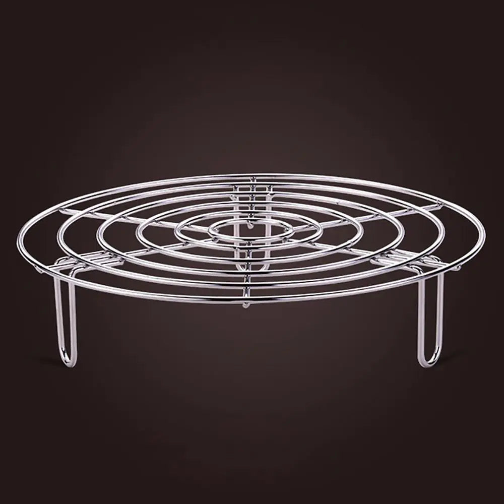 Skanto | 304 Stainless Steel Kitchen Steamer Rack - Durable Pot Steaming Trivet for Cookware