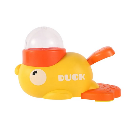 Skanto | Interactive Yellow Duck-Shaped Dog Puzzle Feeder