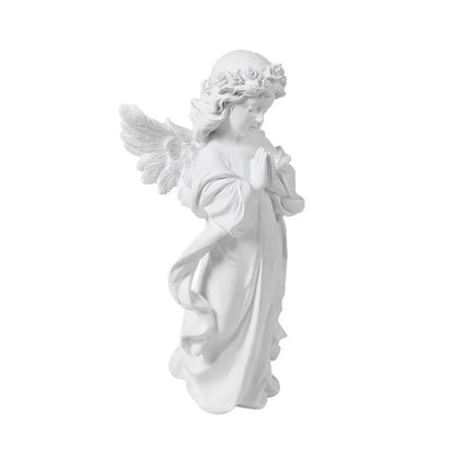 Skanto Decor - Artistic Resin Angel Figurine for Store Sculpture Modern Art
