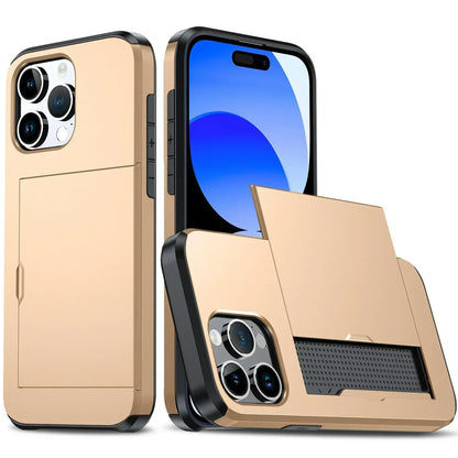 Kalsten | LuxShield iPhone Case with Card Holder | Slim Design | Card Storage | Protection & Style