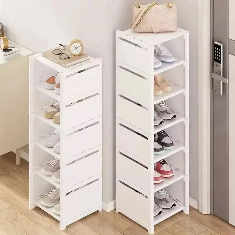 Skanto | SHOECORNER RACK – Stable Shoe Stand for Corners – Space-Saving Organization with Style