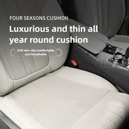 Thigh support cushion for car seats