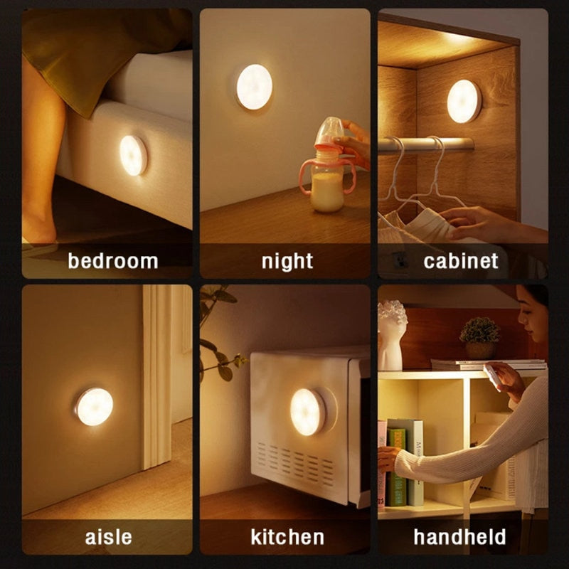 Sticky LED Motion Sensor Mini Night Lamp | Bowlift