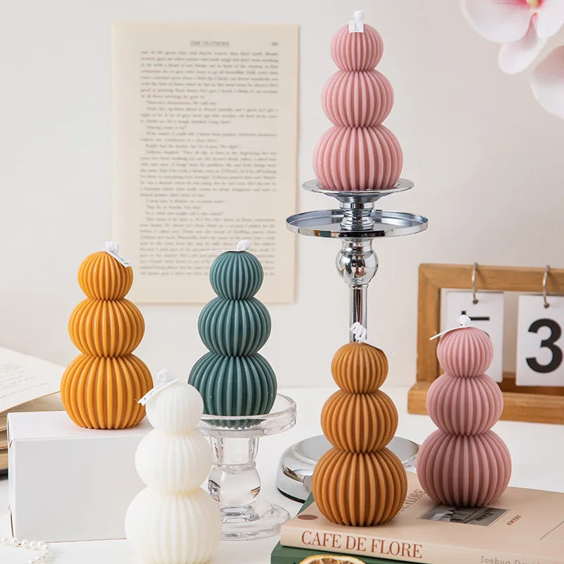 BowLift | Creative Geometric Scented Candle Golf Ball Design Decoration