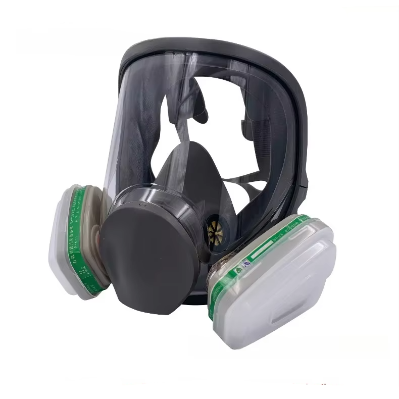 Skanto | Full Face Respirator Safety Gas Mask with Anti-Fog Protection