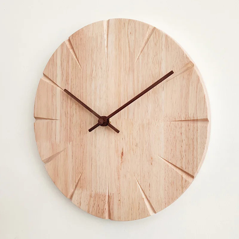 Elegant wall clock in Scandinavian style