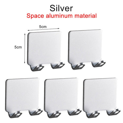 BowLift | Punch-free Razor Holder Storage Hook (1/2/3 Pieces) - Wall Mounted Men's Razor Shelf for the Bathroom