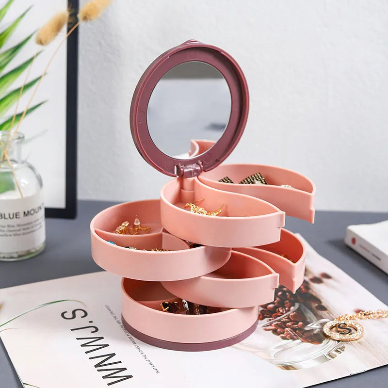 BowLift | Multi-Layer Rotating  Jewelry Organizer Storage