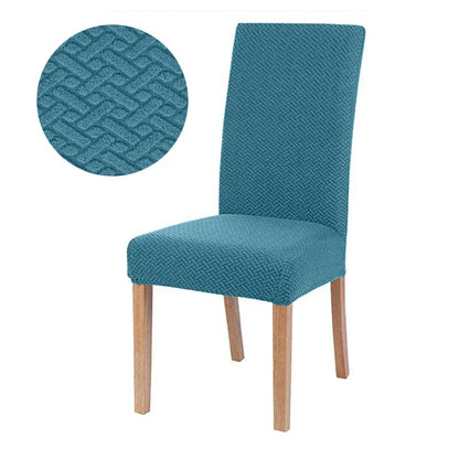 BowLift | Chair Cover Velvona | Elastic & Thick Padded | Jacquard Stretch Cover | Washable & Wrinkle-Free