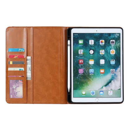 BowLift | Leather Flip Case for iPad 9.7 (2017-2018), 10.2 (7th/8th Gen), Air 2/3/4, Pro 9.7/10.5/11 - Waterproof, Shockproof, Business Tablet Case