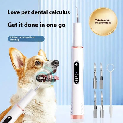 BowLift | DentoraSonic | Ultrasound dental care device for dogs & cats | 5-level tartar remover | USB charging