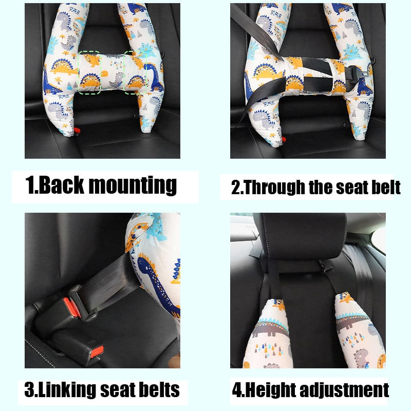 BowLift | Journey Ready Cartoon Children Travel Pillow