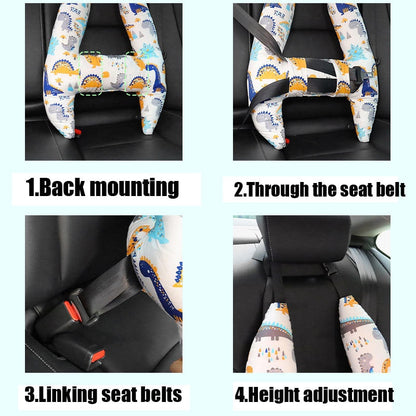 BowLift | Journey Ready Cartoon Children Travel Pillow
