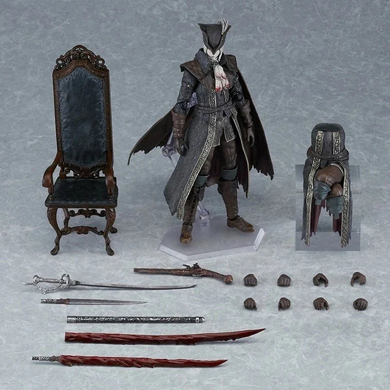 Figma 536 Lady Maria Action Figure - Bloodborne PVC Doll, Collector's DX Edition Model for Gamers and Fans 16,5 cm (6.2 inches)