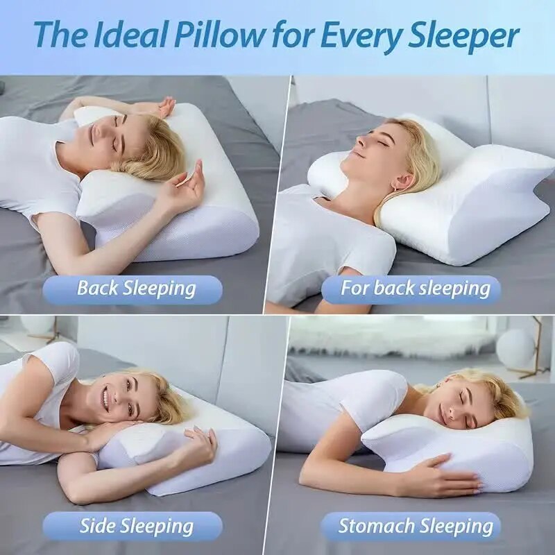 Skanto | Cervical Memory Foam Neck Pillow