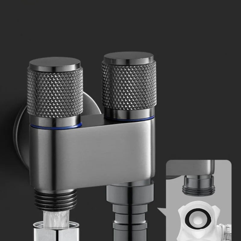 Dual Flow Pro – 2-in-1 Wall faucet for toilet and washing machine Bowlift