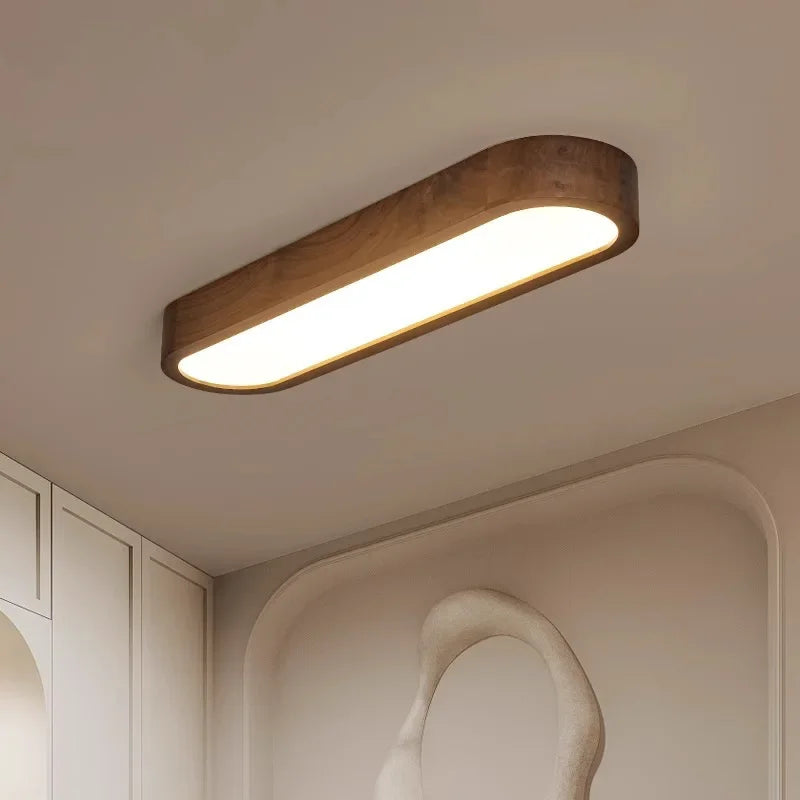 Skanto | Energy-Saving Wood LED Ceiling Lamp