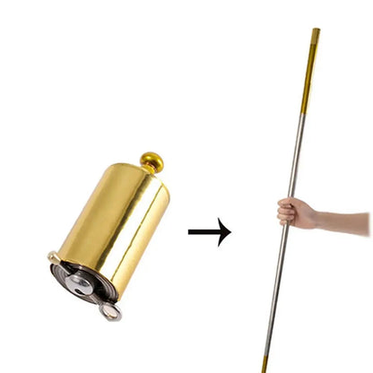Portable telescopic self-defense baton