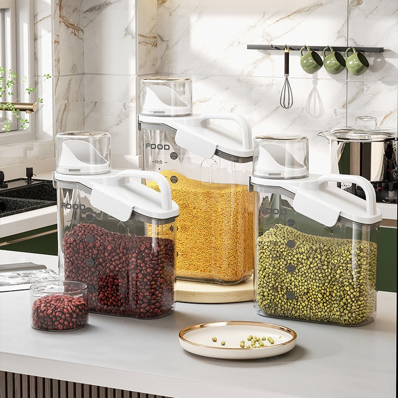 BowLift | Transparent Measuring Food Storage Dispenser