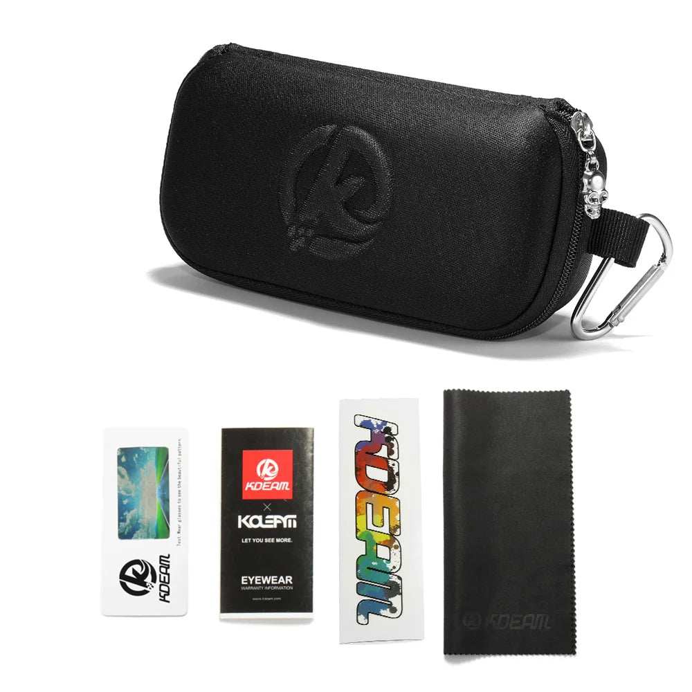 Photochrome Sunglasses Black Frame with Case | Bowlift