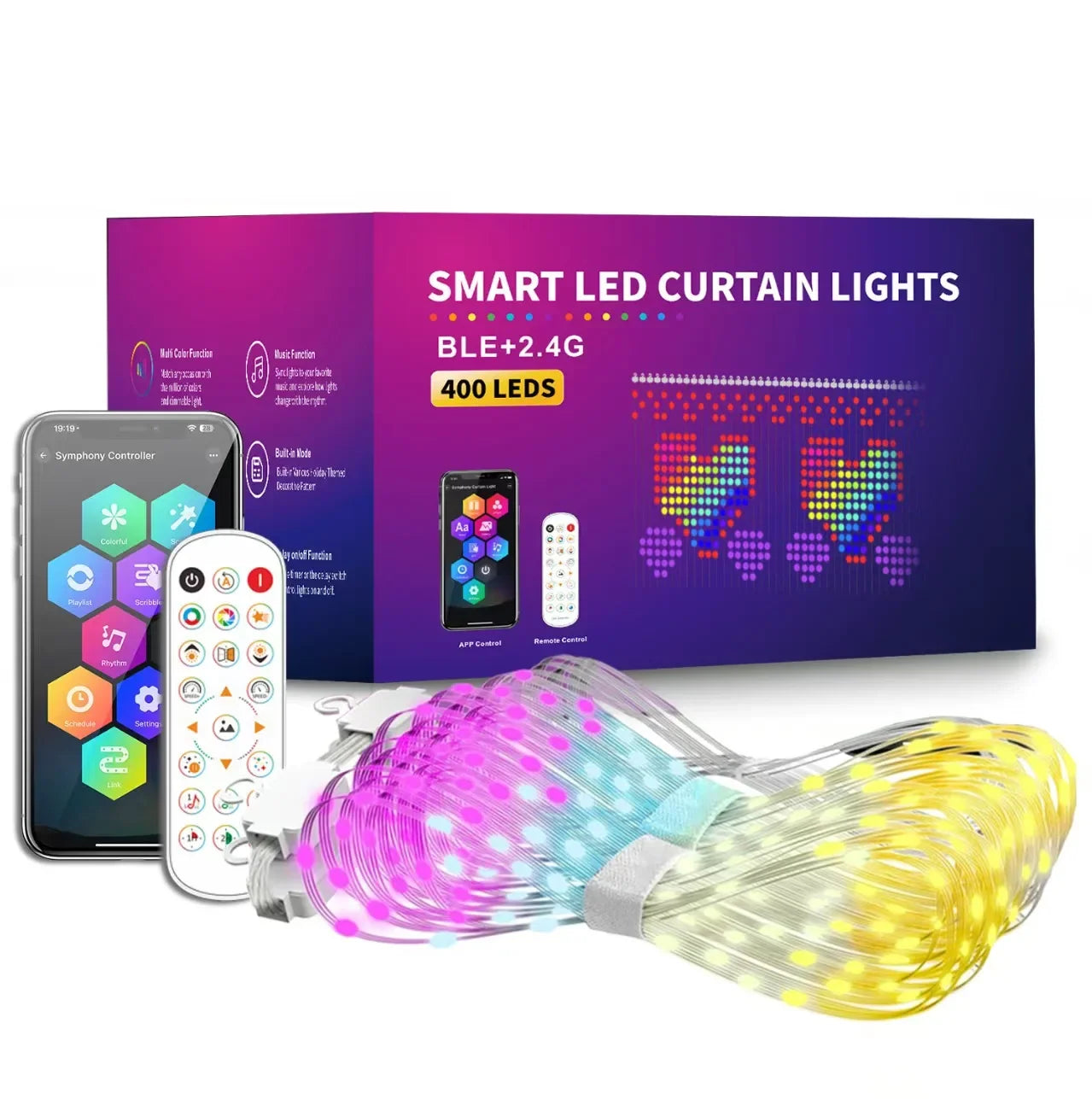 Skanto | Smart LED Curtain String Lights