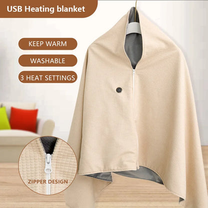 BowLift | Rechargeable USB Winter Travel Heating Blanket