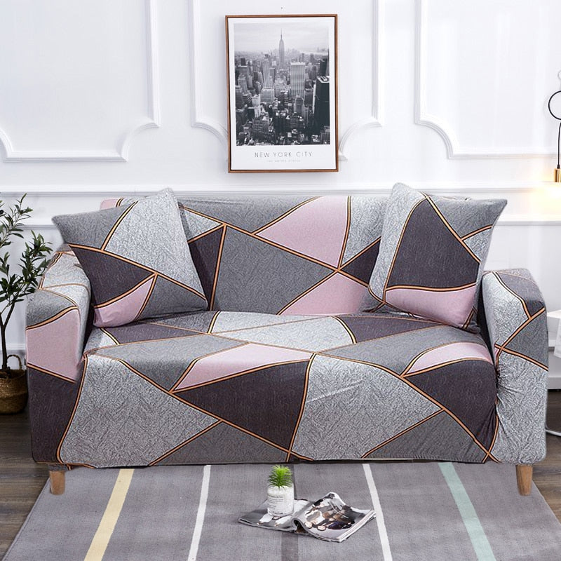 Modern non-slip colorful elastic sofa cover | Brehn