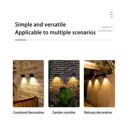 Solar LED Outdoor Wall Light | Karnz