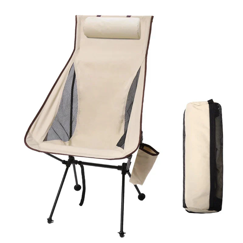 BowLift | Trekalux Outdoor Chair | Ultralight & Foldable | 150 kg Load Capacity | Weatherproof Oxford Fabric