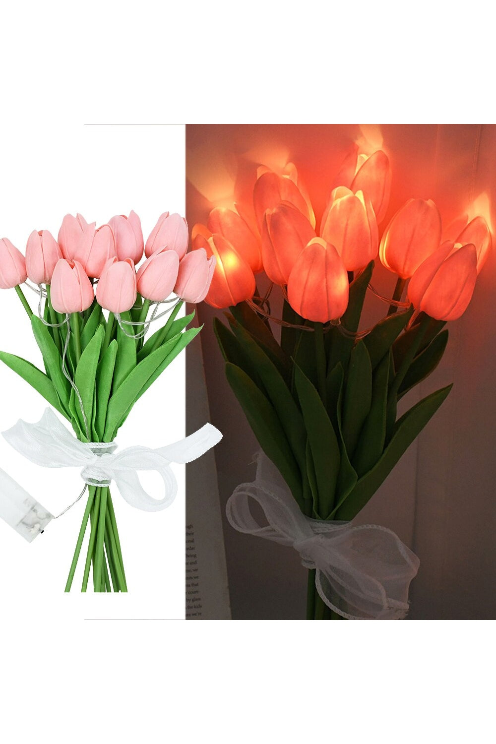 Tulip flower light bouquet | Bowlift