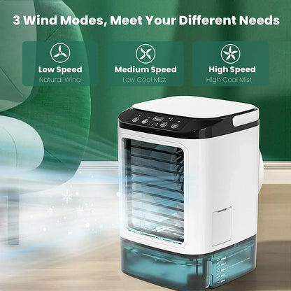 Brehn | Ultrasonic Atomization Dual Spray Portable Air Conditioner