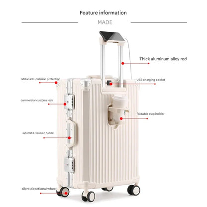 BowLift | Hard Suitcase with Aluminum Frame - Tallinn